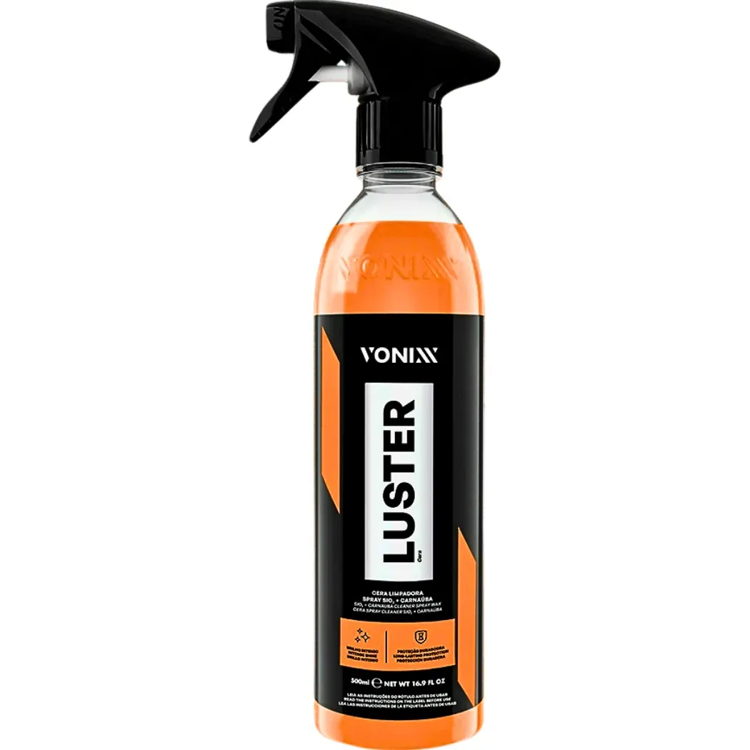 Cera Spray Luster 500ml Carnaúba Vonixx