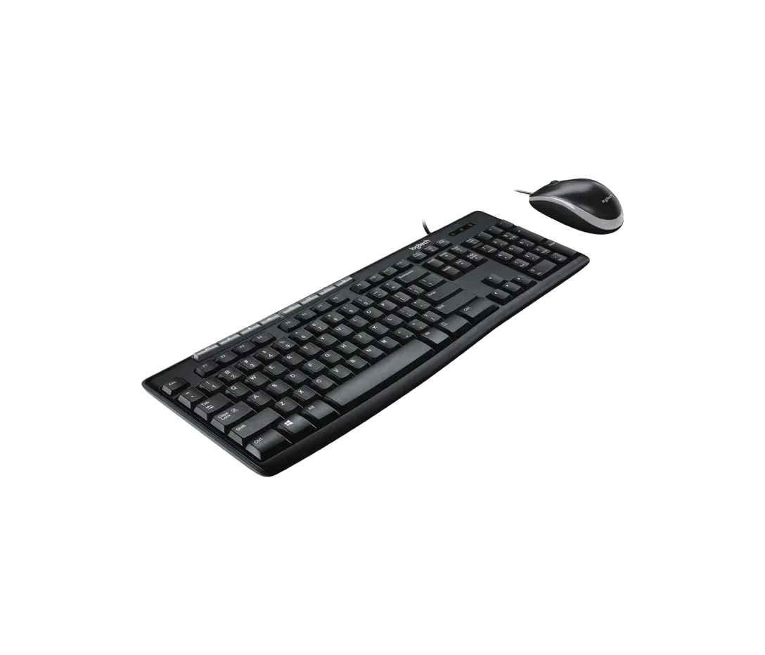 Kit Teclado e Mouse Logitech USB com Teclas Multimídia - Imagem 2
