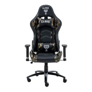 Cadeira Gamer CLANM Mount Black Camuflada Ergonômica