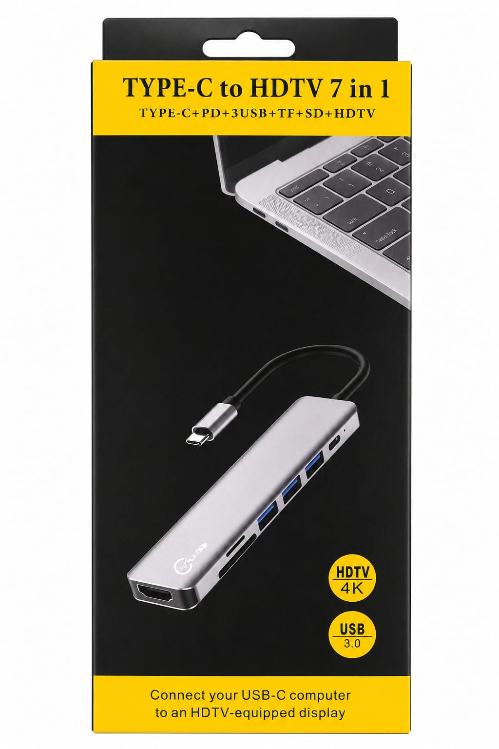 CONVERSOR TYPE-C 7 IN 1