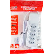 FILTRO DE LINHA E PROTETOR 10A BRANCO