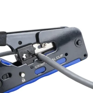 ALICATE CRIMPAR RJ45 VAZADO RJ11 CAT5 CAT6 CAT7 PROFISSIONAL