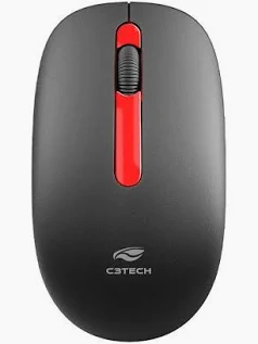 MOUSE S/FIO M-W15RBK VERMELHO C3TECH