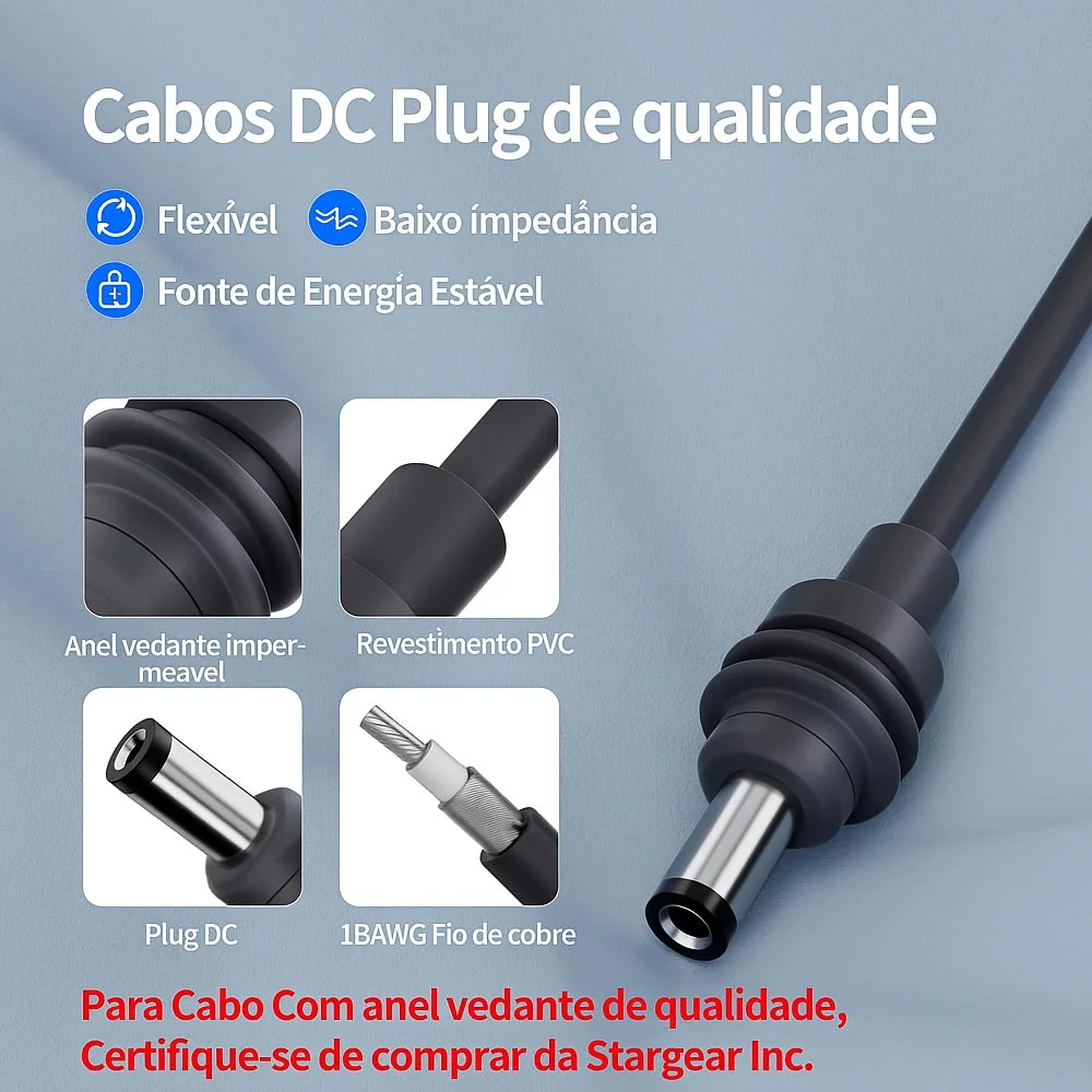CABO CC STARLINK - 12V - MCD-3M - Imagem 4