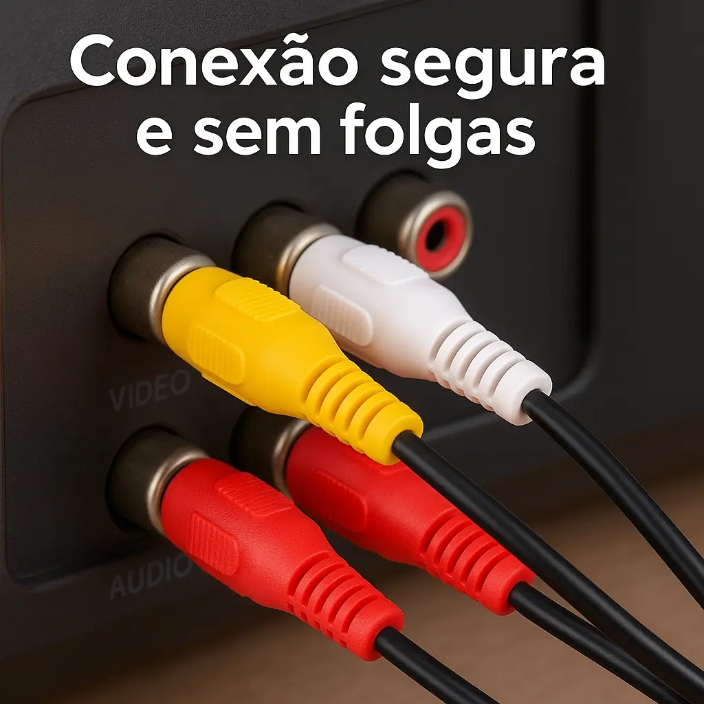 CABO 3 RCA X 3 RCA - Imagem 2