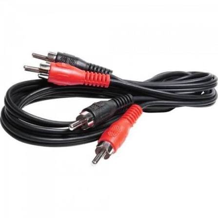 CABO DE ÁUDIO RCA MACHO X 2 RCA MACHO