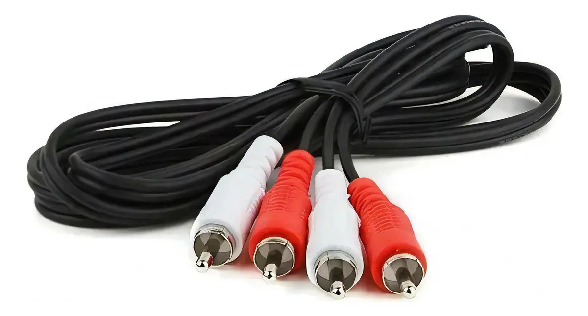 CABO DE ÁUDIO RCA MACHO X 2 RCA MACHO - Imagem 2