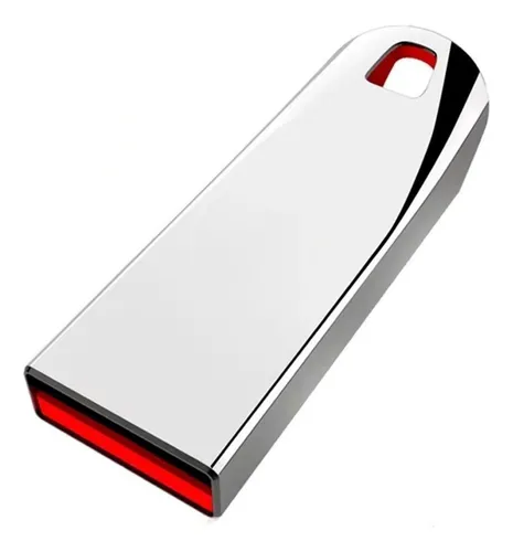 PENDRIVE 2TB USB FULL METAL ALTA CAPACIDADE PORTÁTIL CINZA