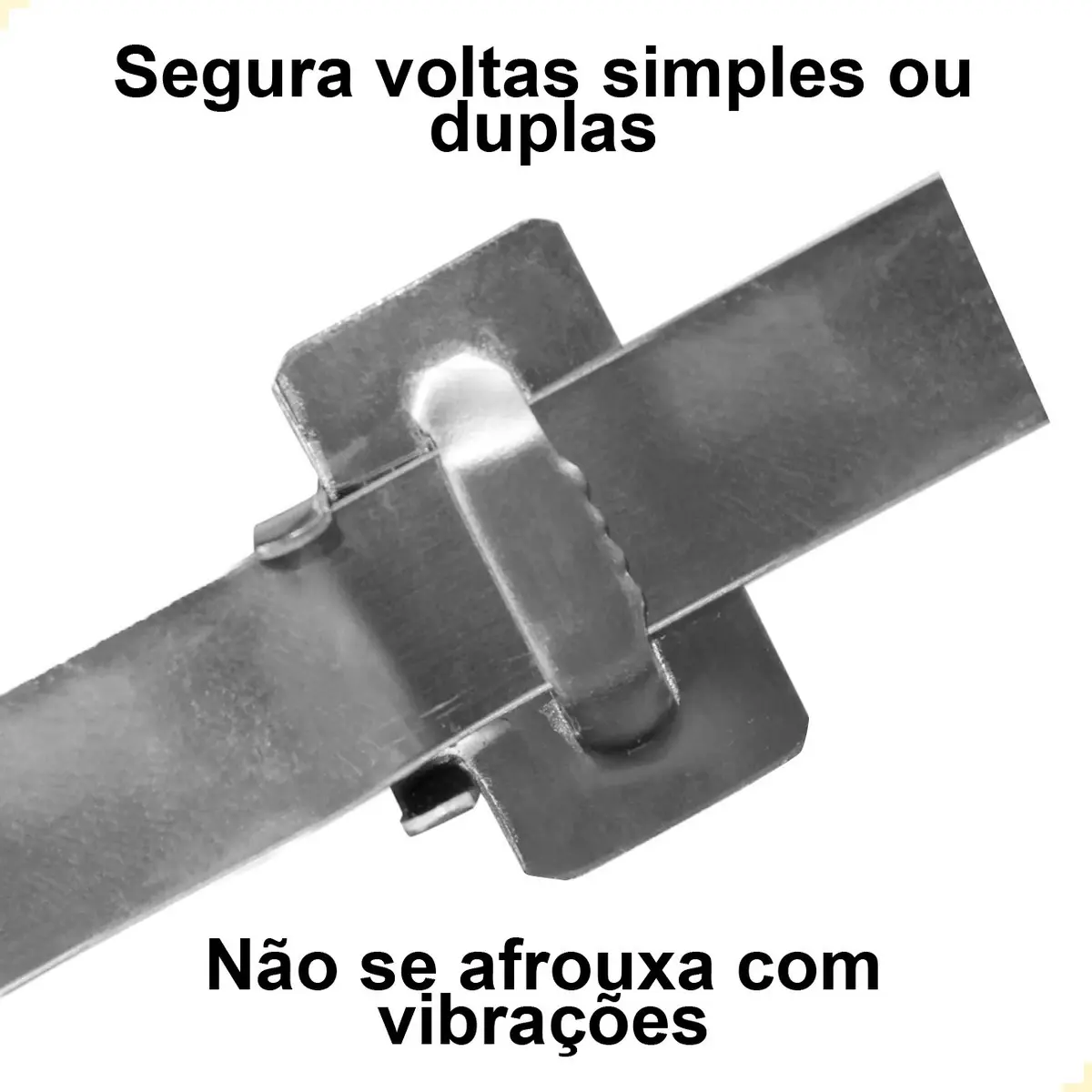 FECHO FUSIMEC AÇO INOX 3/4 DENTADO 19mm PARA FITA - Imagem 3