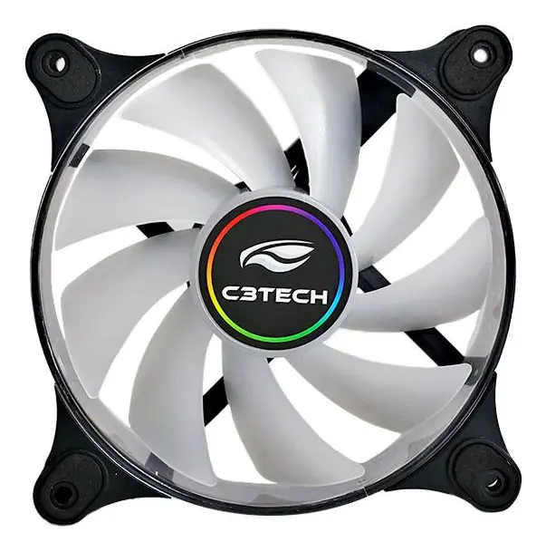 COOLER FAN F9-L160BKM 12CM MOLEX 4P C3T - Imagem 2