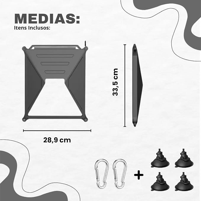 CASE DE SILICONE P/ STARLINK MINI AS-C01 - Imagem 3