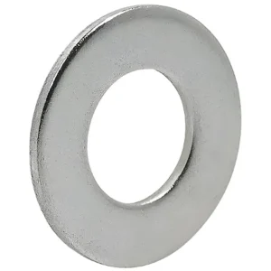 ARRUELA LISA M8 FERRO ZINCO BRANCO