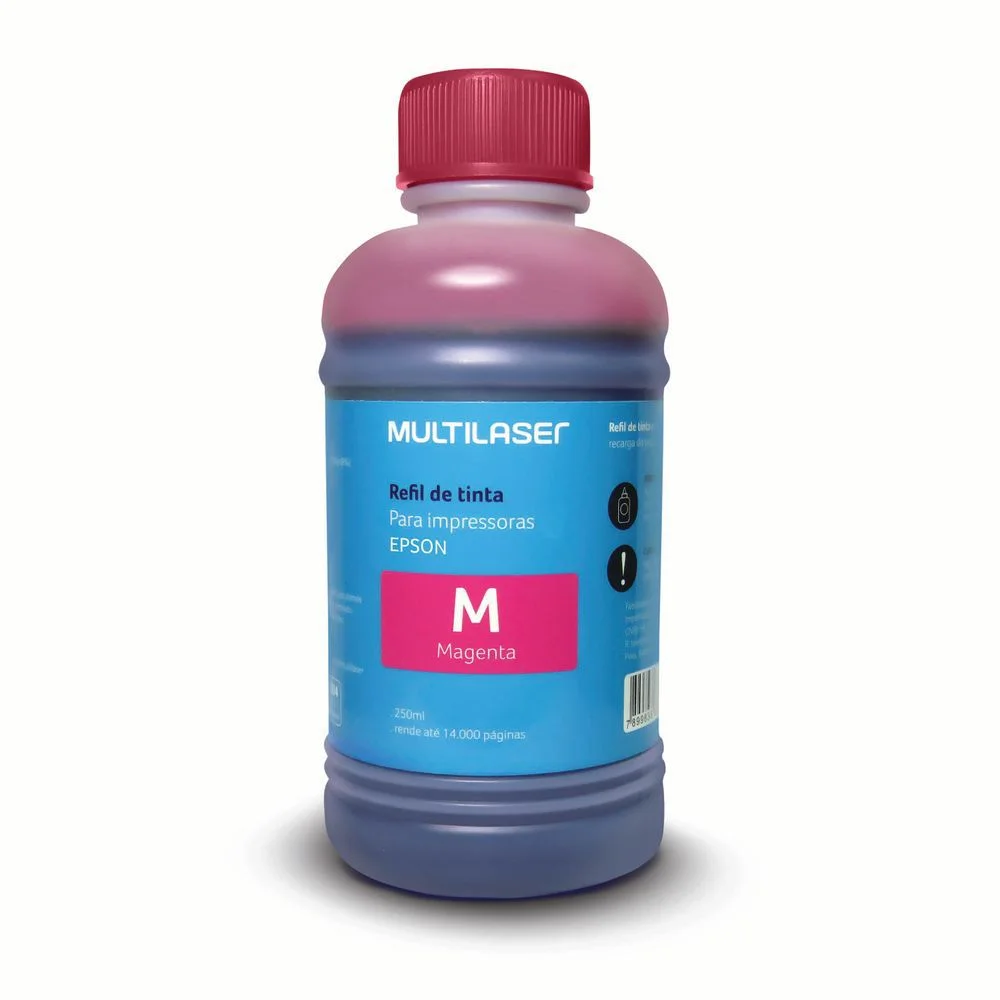 REFIL DE TINTA MAGENTA EPSON 250ML