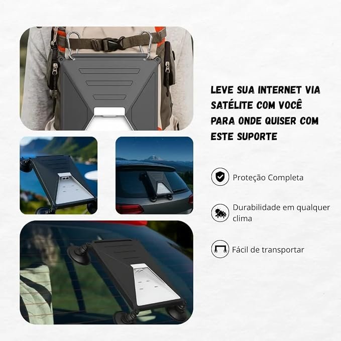 CASE DE SILICONE P/ STARLINK MINI AS-C01 - Imagem 2