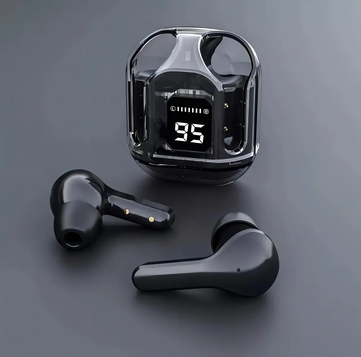 FONE BLUETOOTH ULTRAPODS MAX 5.3 PRETO - Imagem 2