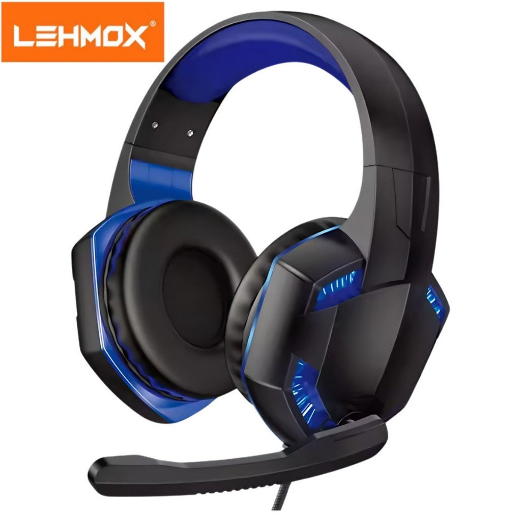 HEADSET GAMER LEHMOX LEF-1211 P2 COM MICROFONE