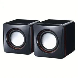 CAIXA DE SOM BRAZILPC D-02L USB + P2 PRETA