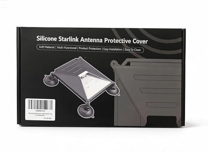 CASE DE SILICONE P/ STARLINK MINI AS-C01 - Imagem 4