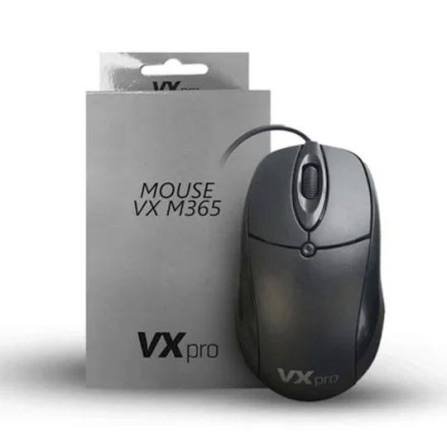 MOUSE OPTICO 3D USB COM FIO VX M365 BOX