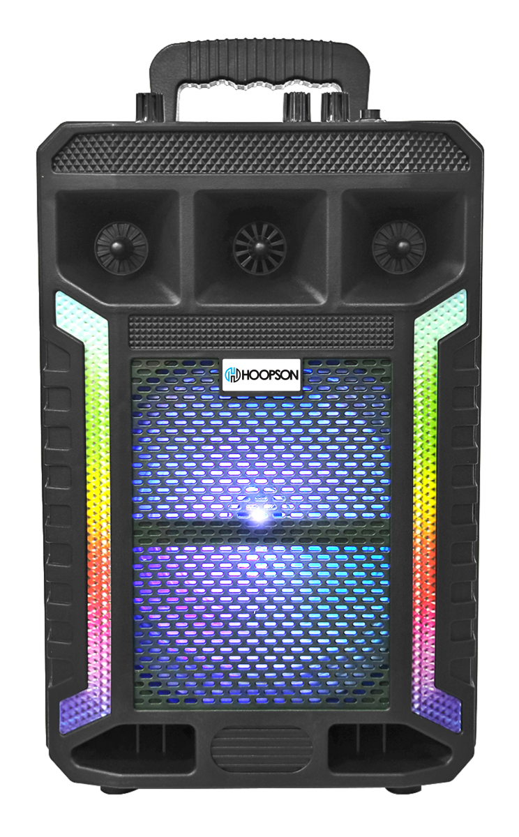CAIXA DE SOM BLUETOOTH HOOPSON RBM-020 COM LED RGB 100W RMS TWS - Imagem 2