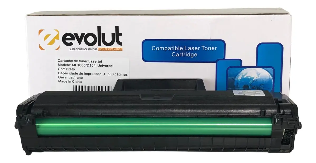 CARTUCHO DE TONER D104 (D104S) COMPATÍVEL – IMPRESSORAS SAMSUNG SCX E ML