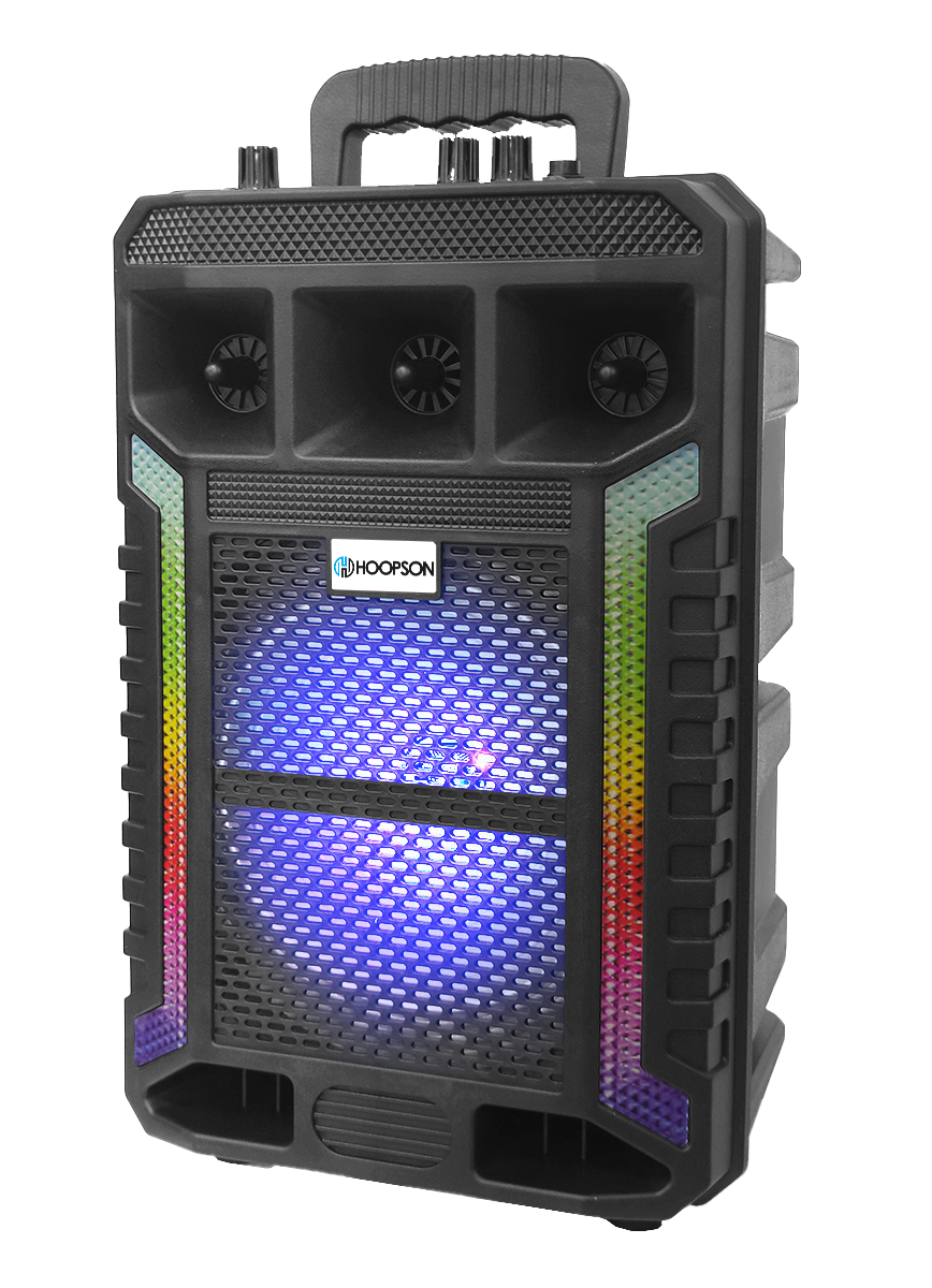 CAIXA DE SOM BLUETOOTH HOOPSON RBM-020 COM LED RGB 100W RMS TWS