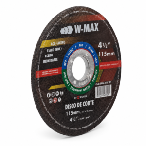 DISCO DE CORTE AÇO E AÇO INOX  115 x 1,0 x 22,23mm
