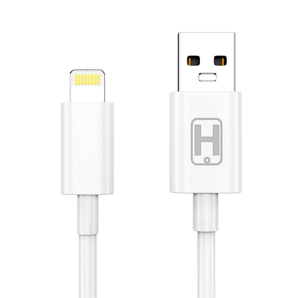CABO USB LIGHTNING HERBOS HS-70 1,2M BRANCO