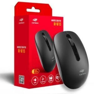 MOUSE S/FIO M-W15BK PRETO C3TECH